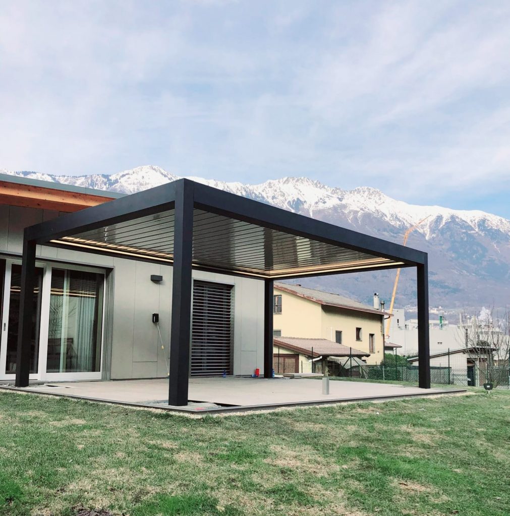Pérgola bioclimática Toldos Siglo 22